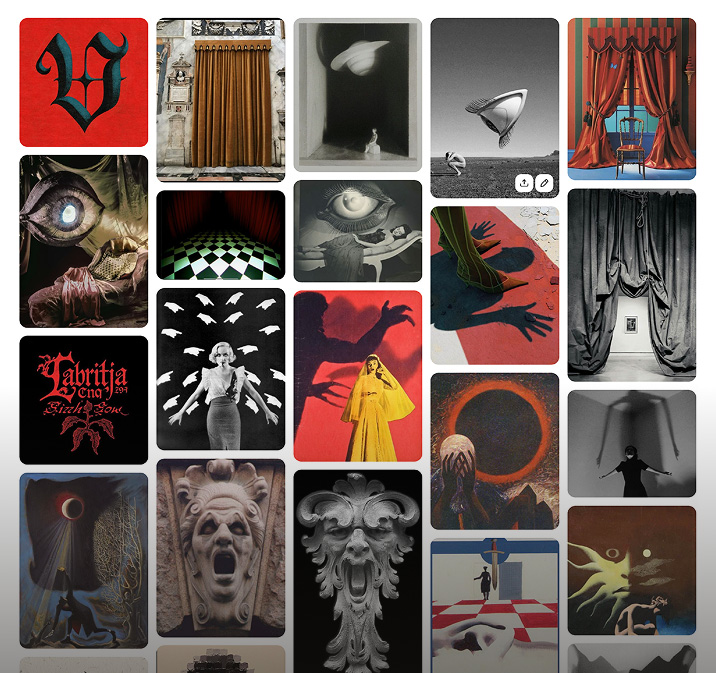 Saturn Returns mood board